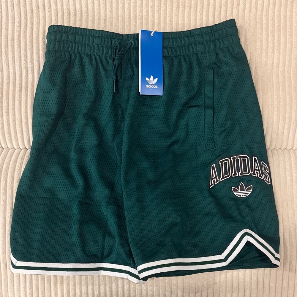 Adidas Teal Mesh Shorts - Picture 4 of 4